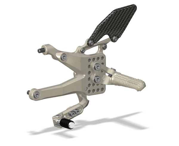 Rear Set Kit, Ducati V4, 2018 -, Aero Hard 515110G