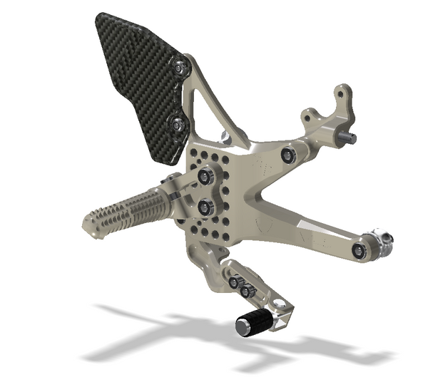 Rear Set Kit, Ducati V4, 2018 -, Aero Hard 515110G