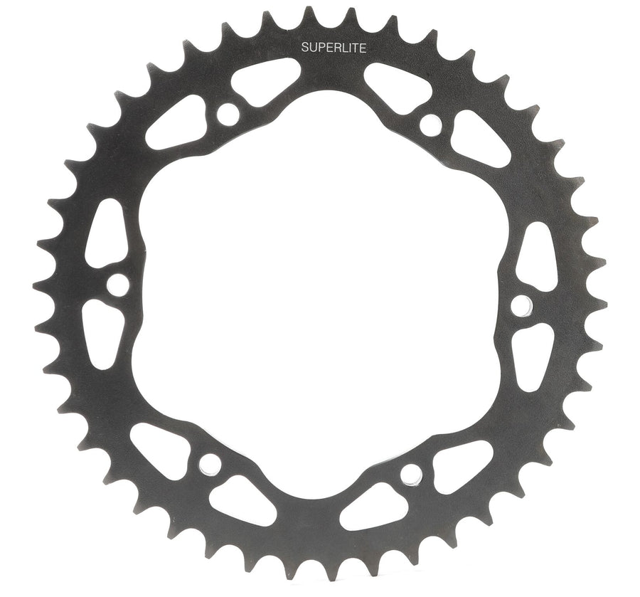 Superlite 520 Conversion - RS8-R Series Black Hard Anodized Alloy "Quick Change" Rear Race Sprocket - SKU# 51804RR
