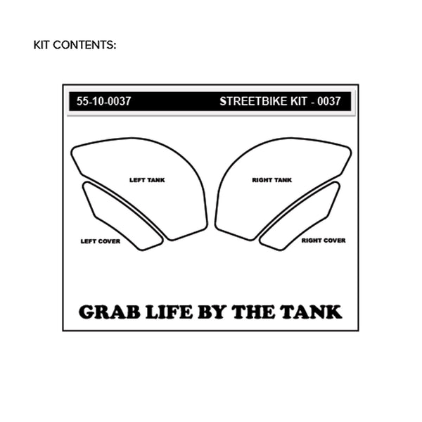 STOMPGRIP Kawasaki Ninja ZX-6R 09-26 Tank Grips (0037)