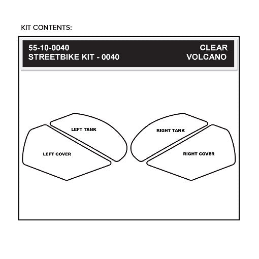 STOMPGRIP Kawasaki Ninja ZX-10R 11-26 Tank Grips (0040)