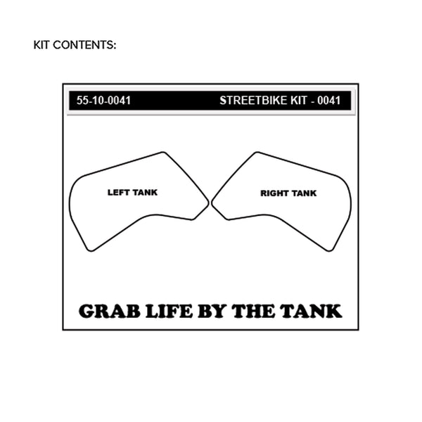 STOMPGRIP Kawasaki KLR 650 00-18 Tank Grips (0041)
