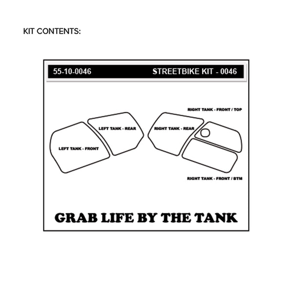 STOMPGRIP Kawasaki Concourse 14 ABS 08-23 Tank Grips (0046-1)