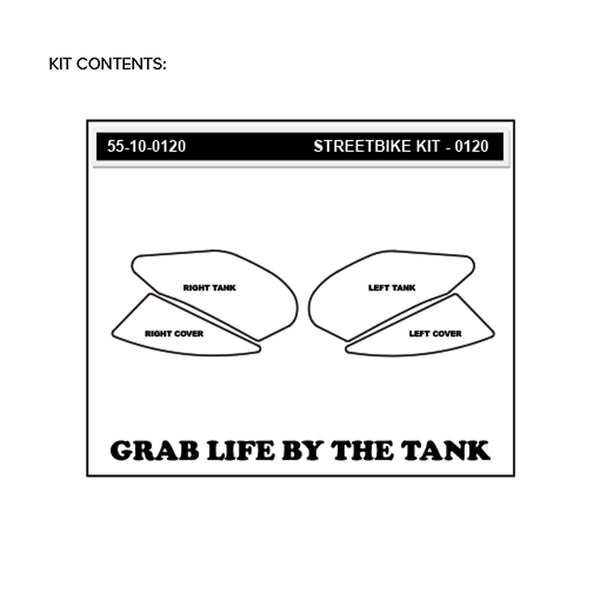 STOMPGRIP Suzuki GSX-S1000 16-20 Tank Grips (0120)