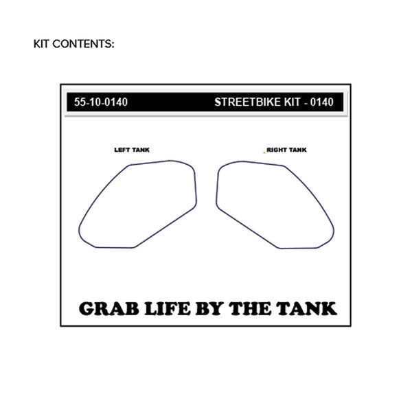 STOMPGRIP Kawasaki Ninja 650 / Z400 / Z650 17-26 Tank Grips (0140)