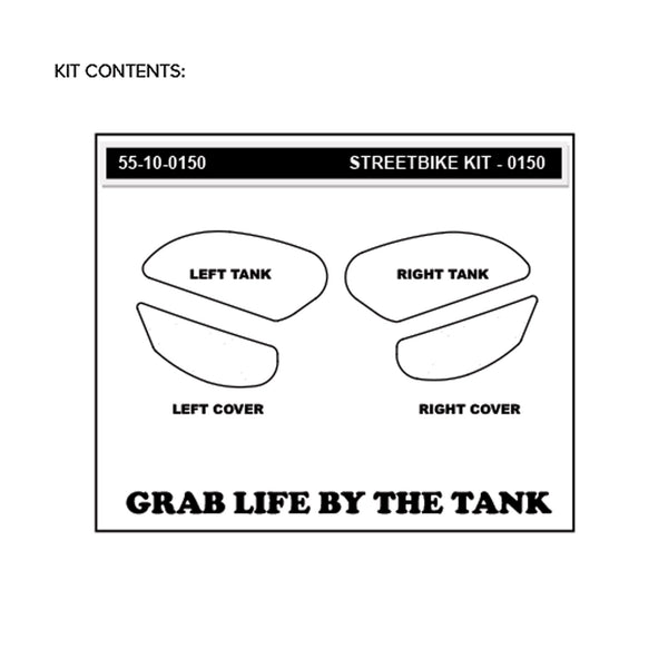 STOMPGRIP Kawasaki Ninja H2 SX 18-26 Tank Grips (0150)