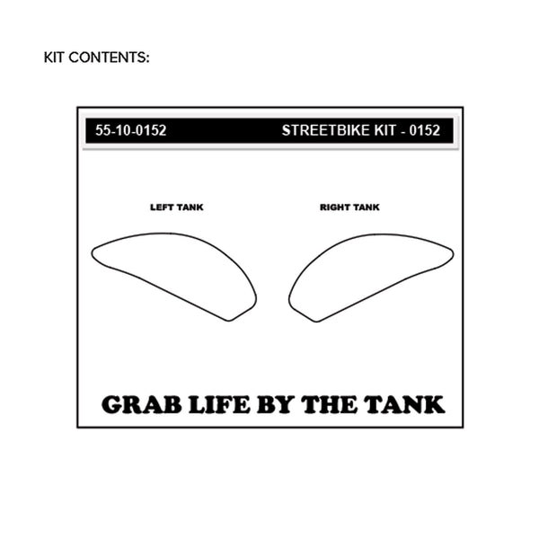 STOMPGRIP Suzuki GSX-250R 18-25 Tank Grips (0152)