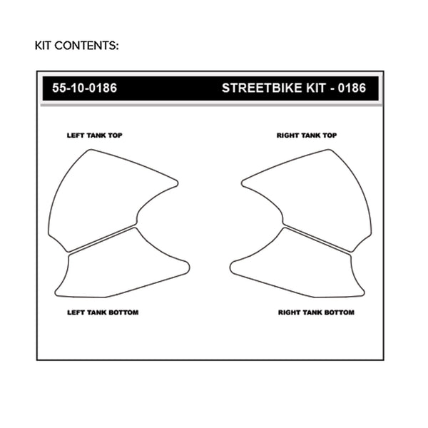 STOMPGRIP KTM 1290 Super Adventure R/S 21-24 Tank Grips (0186)