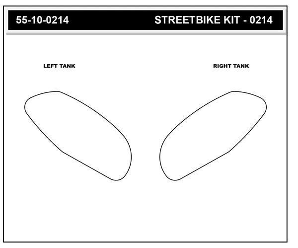STOMPGRIP Ducati Streetfighter V4/S V2/S - 2025-26 Tank Grips (0214-1)