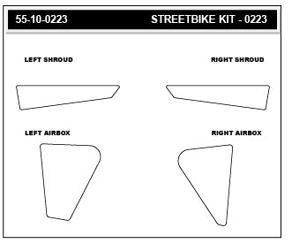 STOMPGRIP SUZUKI DR-ZS/ DR-Z4SM 2025-26 Tank Grips (0223)