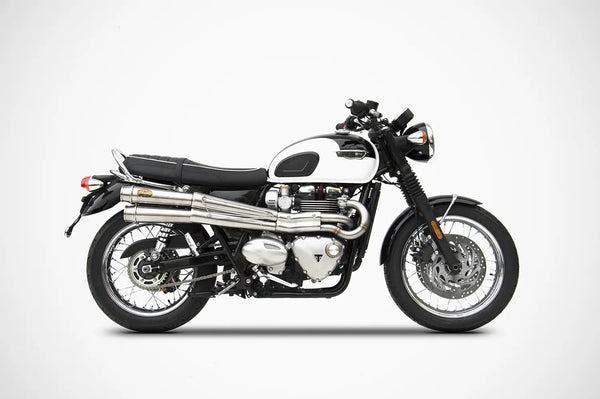 ZARD Exhaust High Mount Full System Triumph Bonneville T120 2016- image 8