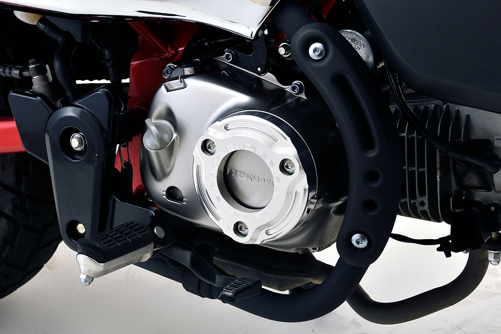 OVER Racing Clutch Outer Cover Silver Monkey125(18-20) | 57-012-15 image 1