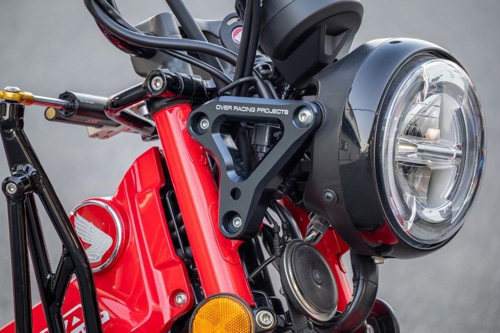 OVER Racing Billet Light Bracket Black CT125(21-22)(23-) | 57-06-05B image 1
