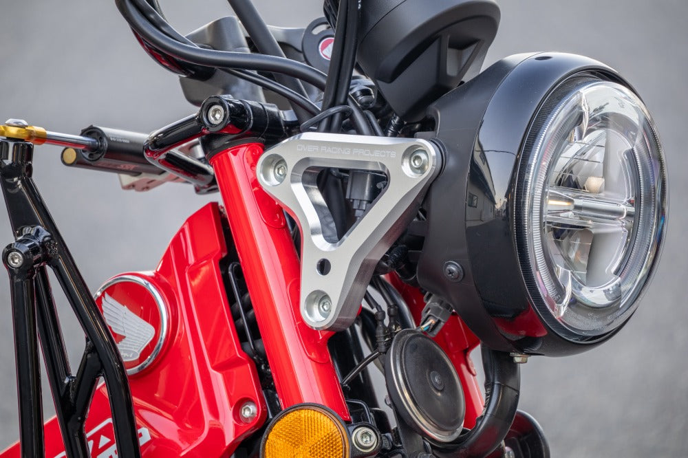 OVER Racing Billet Light Bracket Silver CT125(21-22)(23-) | 57-06-05 image 1
