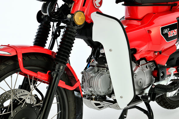 OVER Racing Leg Shield White CT125(20-22)(23-) | 57-06-08W image 1