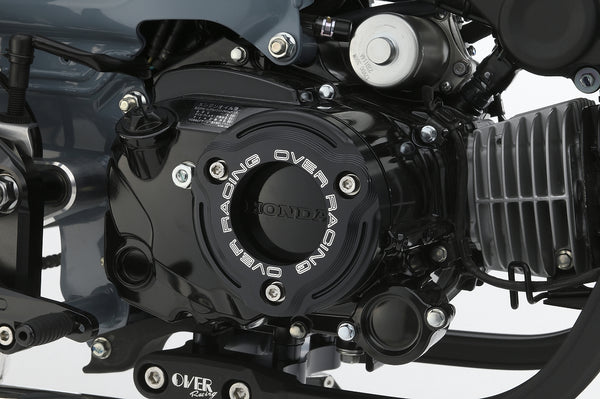 OVER Racing Clutch Outer Cover Black CT125(23-)/DAX125(22-23)(24-) | 57-061-01B image 1