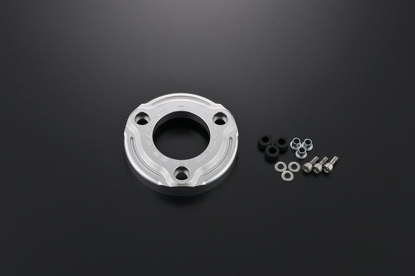 OVER Racing Clutch Outer Cover Silver CT125(23-)/DAX125(22-23)(24-) | 57-061-01 image 2