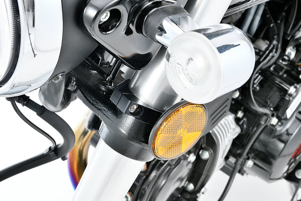 OVER Racing Reflector Bracket Black DAX125(22-) MONKEY125(18-) GROM(21-) | 57-123-05B image 2