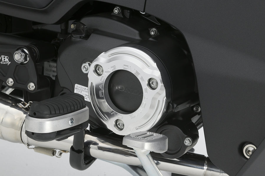 OVER Racing Clutch Outer Cover Silver Super Cub C125(21-) | 57-124-01 image 1