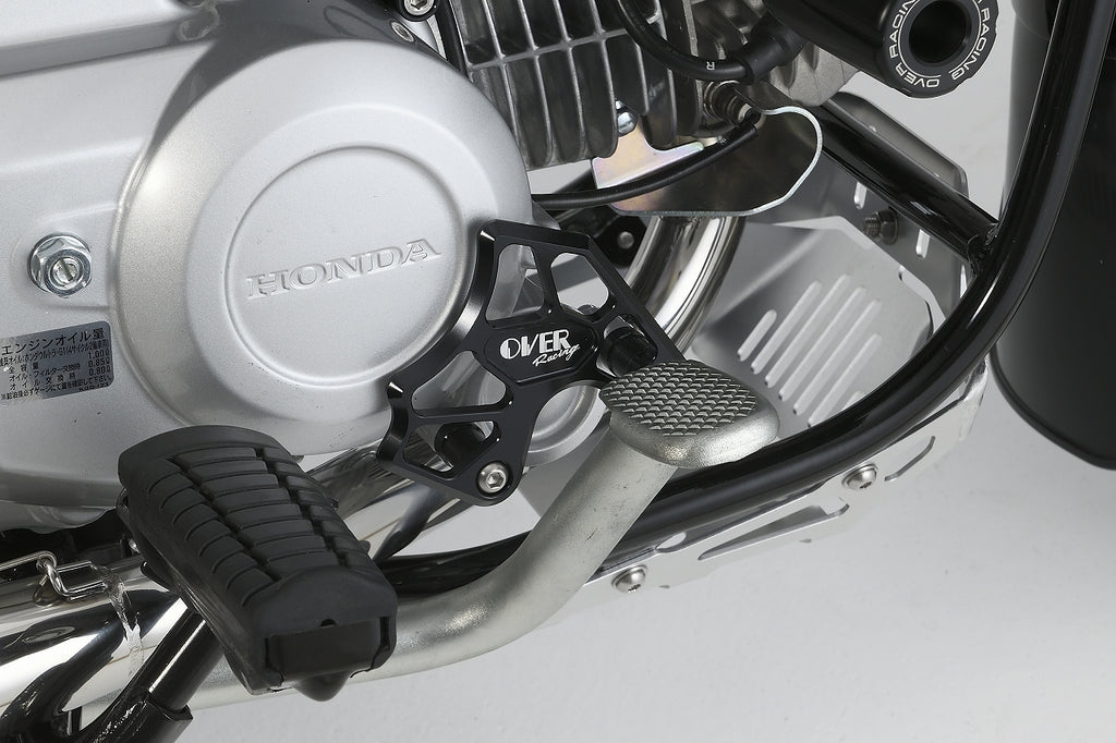 OVER Racing Clutch Cover Protector Black Cross Cub 110(22-) | 57-125-11B image 1