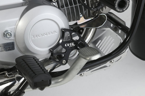 OVER Racing Clutch Cover Protector Black Cross Cub 110(22-) | 57-125-11B image 1
