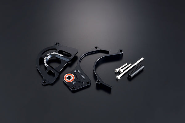 OVER Racing Sprocket Cover with Shift Shaft Support Black GROM(21-)/Monkey125(21-)/DAX125(22-23)(24-) | 57-223-11B image 3