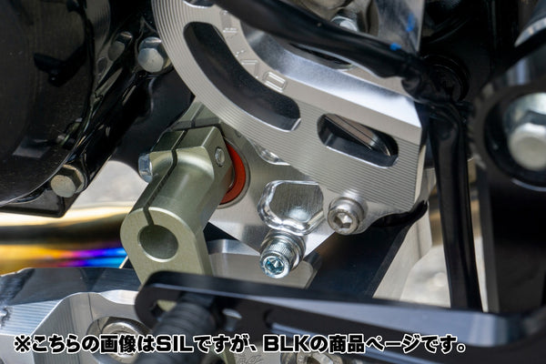 OVER Racing Sprocket Cover with Shift Shaft Support Black GROM(21-)/Monkey125(21-)/DAX125(22-23)(24-) | 57-223-11B image 4