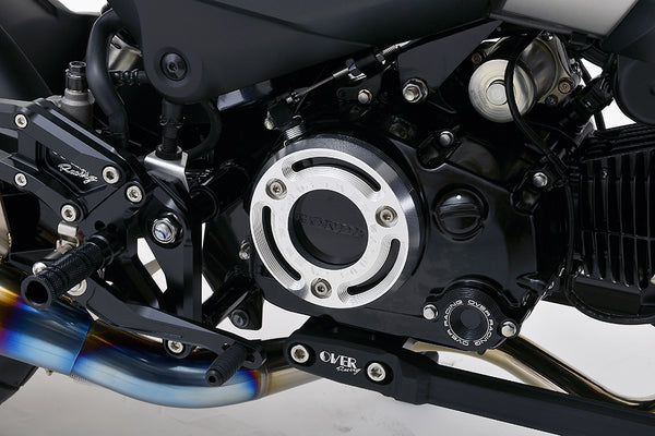 OVER Racing Clutch Outer Cover Silver Monkey125(21-)/GROM(21-) | 57-223-15 image 2