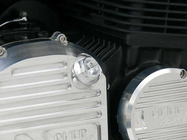 OVER Racing Clutch Cover Silver ZEPHYR1100 | 57-73-11 image 2