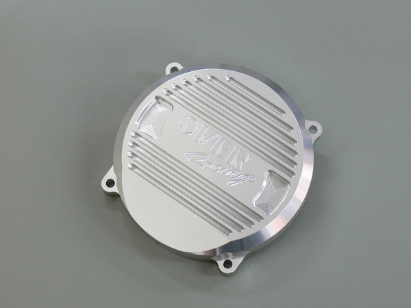 OVER Racing Crankcase Cover Silver ZEPHYR1100 | 57-73-12 image 1