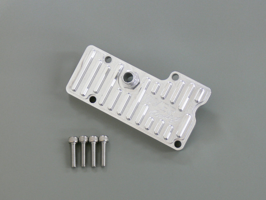 OVER Racing Breather Cover Silver ZEPHYR1100 | 57-73-14 image 1