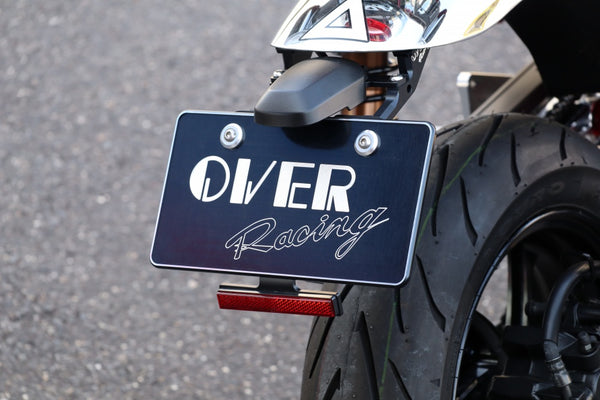 OVER Racing Optional License Plate Holder for Mini Bikes | 57-98-21 image 2