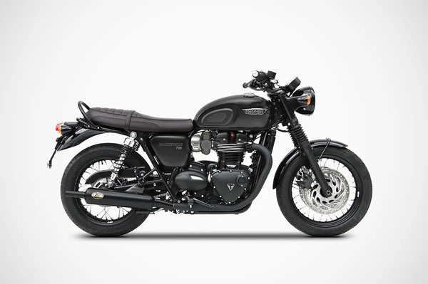 ZARD Exhaust Bottle Slip-On Triumph Bonneville T100 / T120 2016-2020 image 6
