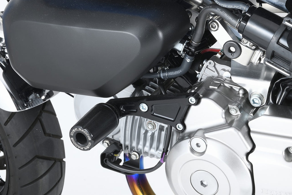 OVER Racing Engine Sliders Black Monkey125(21-) | 59-013-01B image 1
