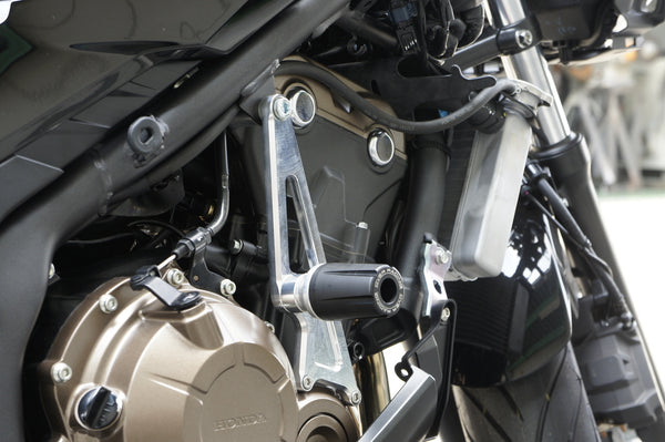 OVER Racing Racing Sliders Silver CBR400R(16-18) | 59-101-01 image 3