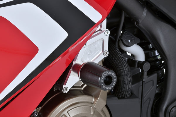 OVER Racing Racing Sliders Silver CBR400R(19-21)(22-23) | 59-102-01 image 1