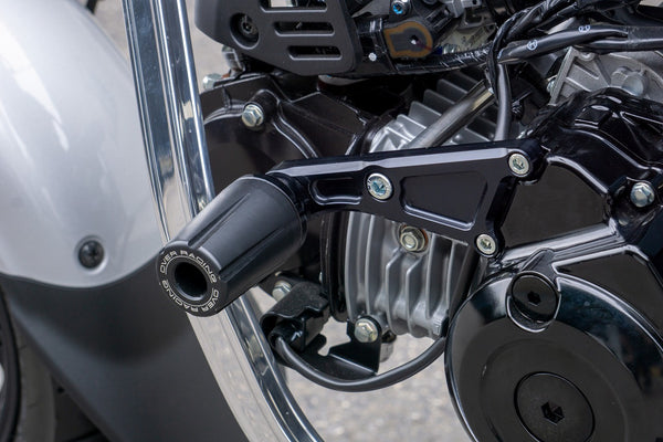 OVER Racing Engine Sliders Black DAX125(22-23)(24-) | 59-123-01B image 2
