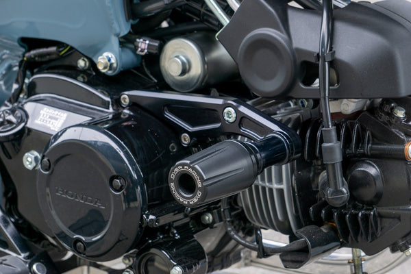 OVER Racing Engine Sliders Black DAX125(22-23)(24-) | 59-123-01B image 1