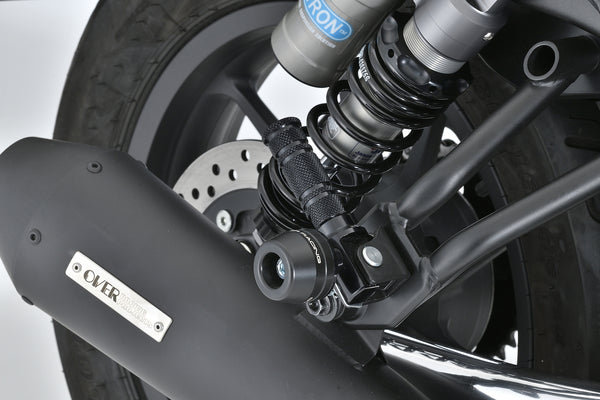 OVER Racing Passenger Footpeg Sliders Black Rebel250(17-)/CBR400R(16-) | 59-13-04B image 3