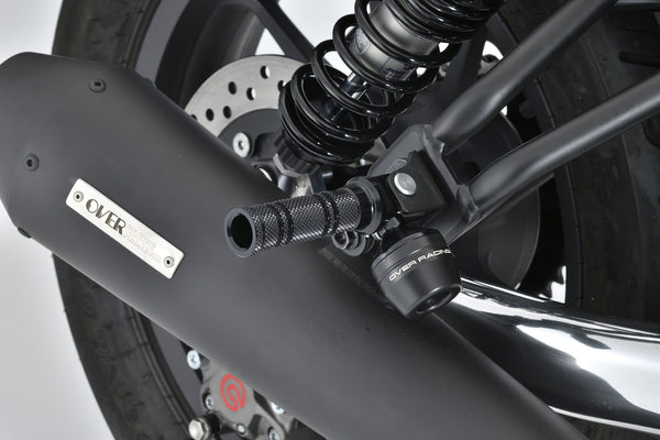 OVER Racing Passenger Footpeg Sliders Black Rebel250(17-)/CBR400R(16-) | 59-13-04B image 4