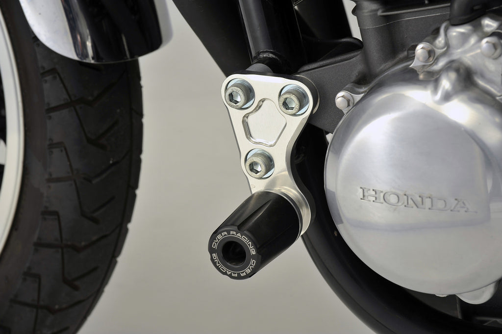 OVER Racing Engine Sliders Silver CB1100 | 59-18-01 image 1