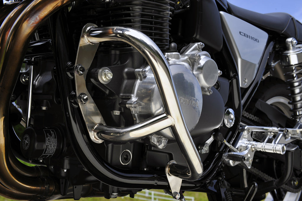 OVER Racing Engine Guard (Stainless Steel) CB1100/EX/RS | 59-181-02S image 1