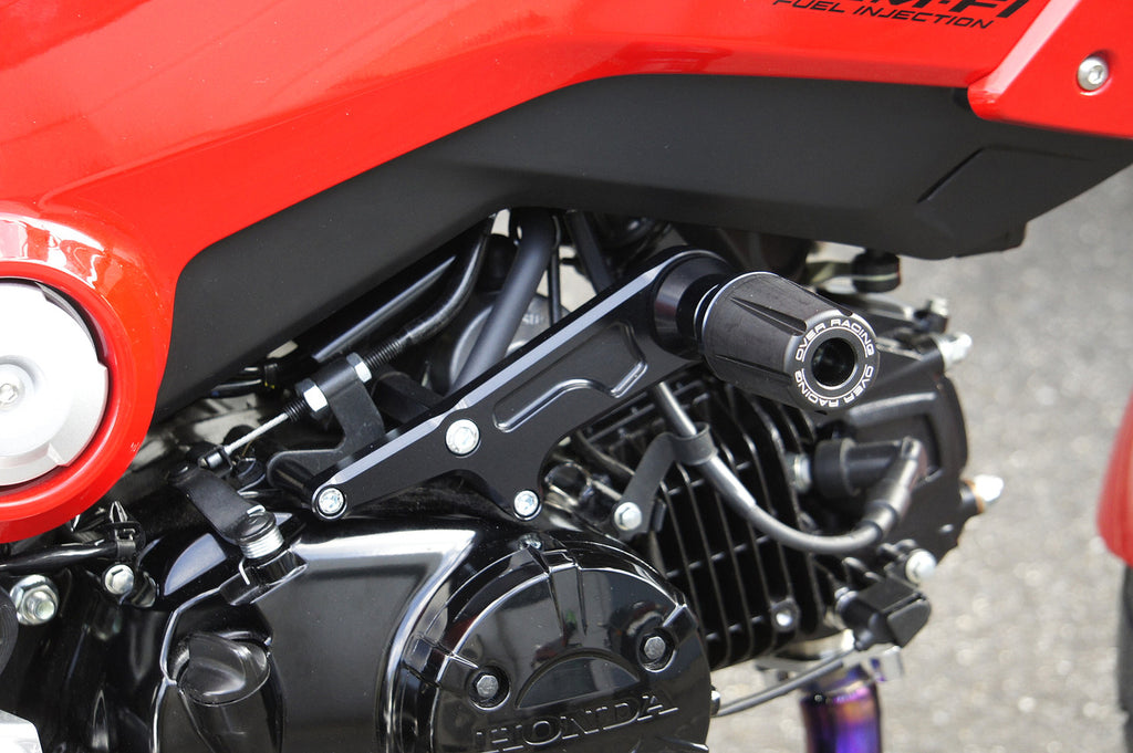OVER Racing Engine Sliders Black GROM | 59-22-01B image 1