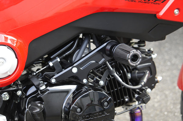 OVER Racing Engine Sliders Black GROM | 59-22-01B image 1