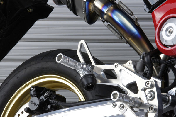 OVER Racing Passenger Footpeg Sliders Silver GROM | 59-22-02 image 5