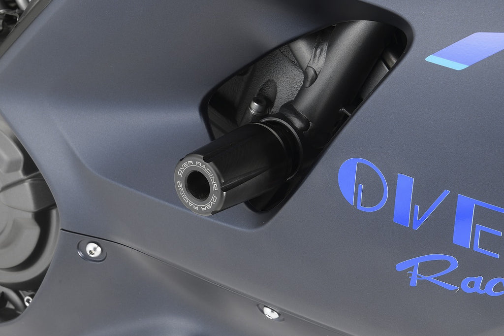 OVER Racing Racing Sliders Black YZF-R7(22-) | 59-44-01B image 1