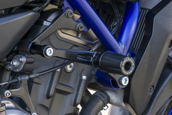 OVER Racing Engine Sliders Type2 Black MT-07(-20) | 59-50-012B image 2