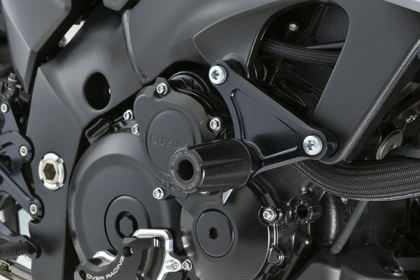 OVER Racing Engine Sliders Black KATANA(19-) | 59-56-012B image 2