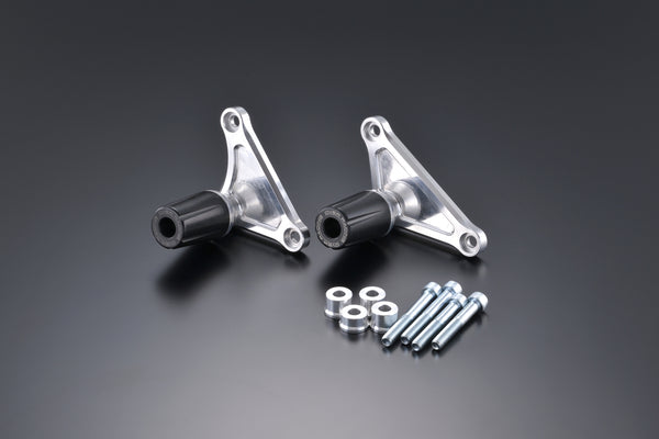 OVER Racing Engine Sliders Silver KATANA(19-) | 59-56-012 image 3