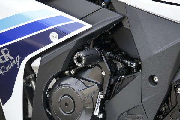 OVER Racing Racing Sliders Black GSX250R | 59-57-01B image 1